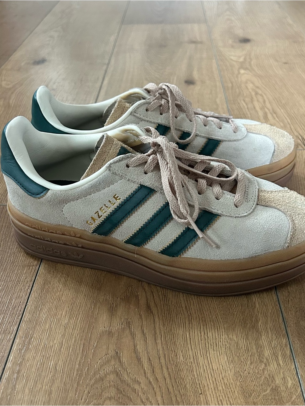 Adidas Gazelle Bold Platform Suede Sneakers